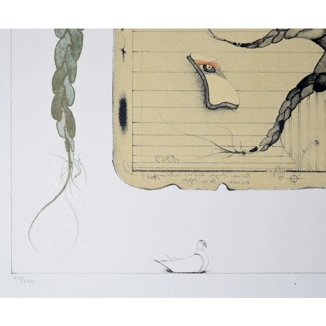 Untitled - Original Lithograph by Paul Wunderlich - 1970 1970 For Sale - Image 3 of 4