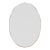 1950s Mid Century Modern Large Oval Mirror For Sale