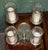 Colmore Five Light Nickel & Glass Hurricane Candle Holder Centrepiece A superb large-scale contemporary five-light...