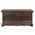 19th Century Gothic Revival Carved Oak Trunk With Hand-Forged Ironwork For Sale - Image 4 of 17