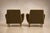 Pair of Brazilian Modern Armchairs in Pau Marfim and Olive Mohair, Brazil, 1960s For Sale - Image 18 of 18