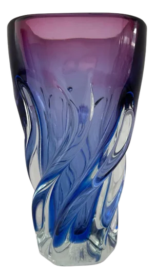 Italian Murano Glass Vase, 1960s