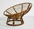 Vintage Rattan Bamboo Papasan Chair For Sale - Image 4 of 10