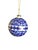 Beautiful vintage blue and white round ornaments. Each measures 4” round. Weighs approximately 1.5 pounds.