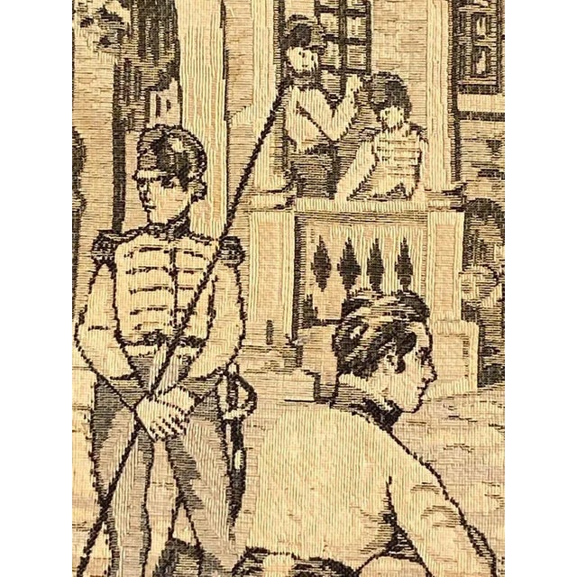 Antique French Jaquar Tapestry For Sale - Image 12 of 15