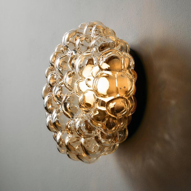 Bubble Glass Wall Light by Helena Tynell for Limburg For Sale - Image 6 of 16