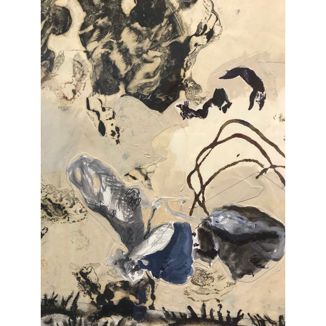 Contemporary Dale Pesman Painting “Fata Morgan’s With Rabbit”, Framed For Sale - Image 3 of 5