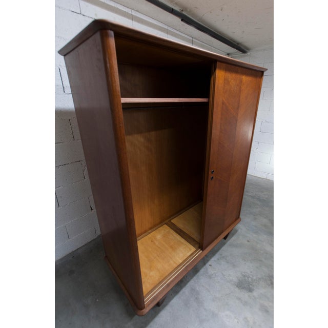 Wardrobe with Sliding Doors, 1950s For Sale - Image 13 of 18