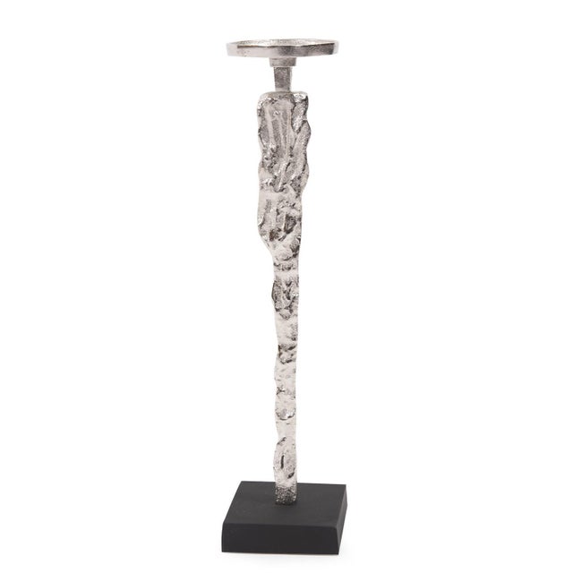 Kenneth Ludwig Chicago Abstract Figure Candle Holder Tall For Sale - Image 4 of 10