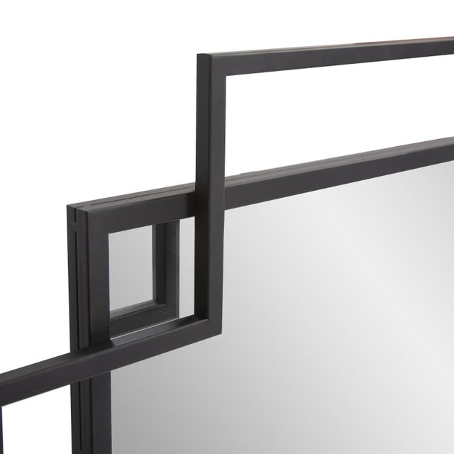2020s Square Geo Mirror For Sale - Image 5 of 9