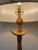 Metal Contemporary Arteriors Empress Gold Leaf Iron Floor Lamp With Parchment Shade For Sale - Image 7 of 9