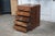 Antique English Campaign Anglo Indian Teak Brass Inlay Military Chest of Drawers For Sale - Image 4 of 11