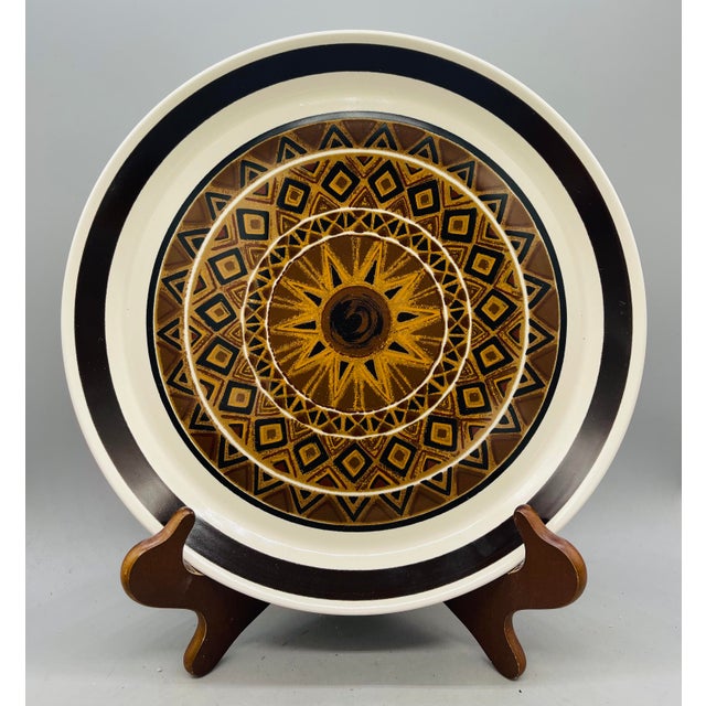 Vintage Mismatched Extra Large Dinner Plates or Chop Plates Set of 5