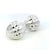 1990s Tiffany & Co Estate XL Puffed Clip-on Earrings Sterling Silver, 2 pieces For Sale - Image 9 of 12