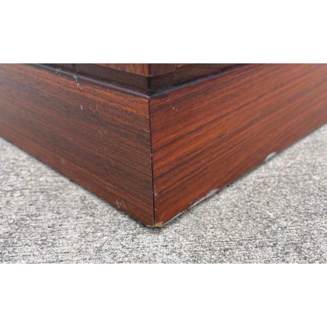 Wood Rosewood Nightstand by Arne Wahl Iverson for Vinde Mobelfabrik For Sale - Image 7 of 11