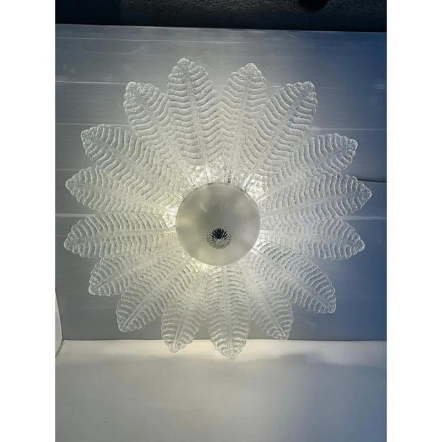 Contemporary Sputnik Flush Mount in Murano Glass by Simoeng, Set of 2 For Sale - Image 3 of 5