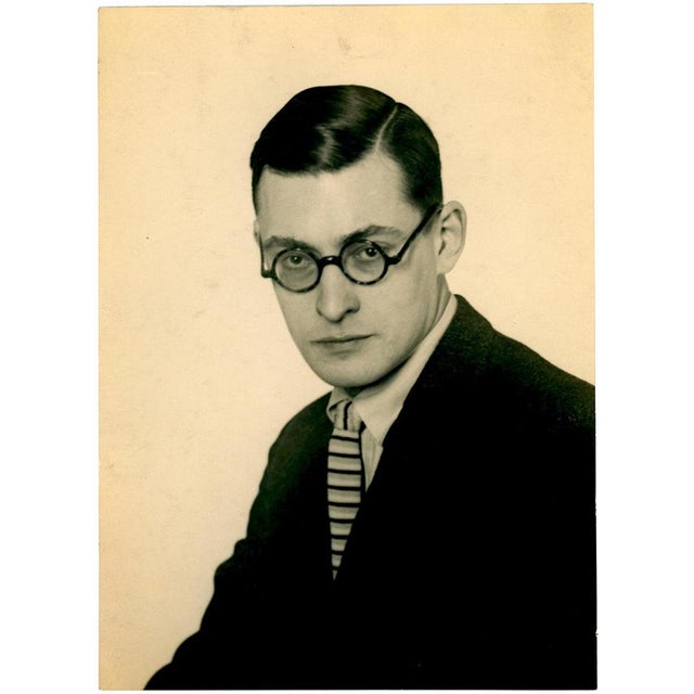 Modern Man Ray, Raymond Queneau, Original Photograph, 1925 For Sale - Image 3 of 3