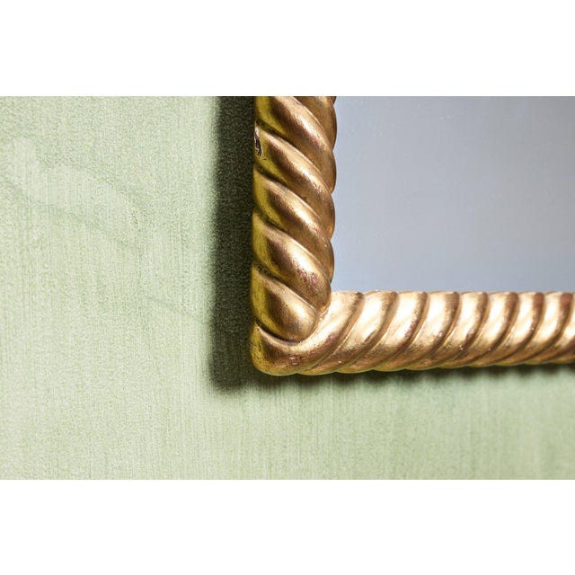 French Braided Gilt Mirror For Sale - Image 4 of 9