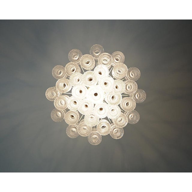 Vintage Murano Glass Chandelier, 1990 For Sale - Image 9 of 14