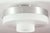 1960s 1960s Vintage Aluminum & Glass Raak Flush Mount Fixture For Sale - Image 5 of 6