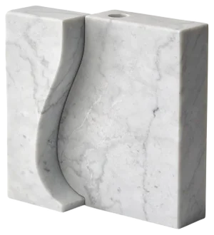 Small Recisi Marble Vase by Moreno Ratti