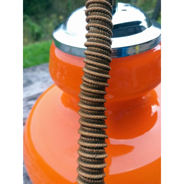 1970s Mid-Century Pendant Lamp For Sale - Image 5 of 11