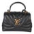 Black Calfskin New Wave Hold Me Top Handle Bag For Sale