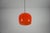 Mid-Century Red Glass Pendant Lamp, Italy, 1960s For Sale - Image 11 of 15