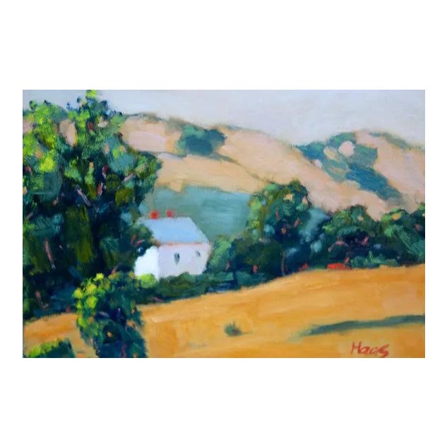 Contemporary Impressionist Style Oil Painting Plein Air For Sale