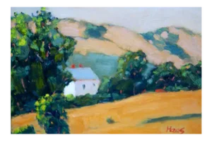 Contemporary Impressionist Style Oil Painting Plein Air