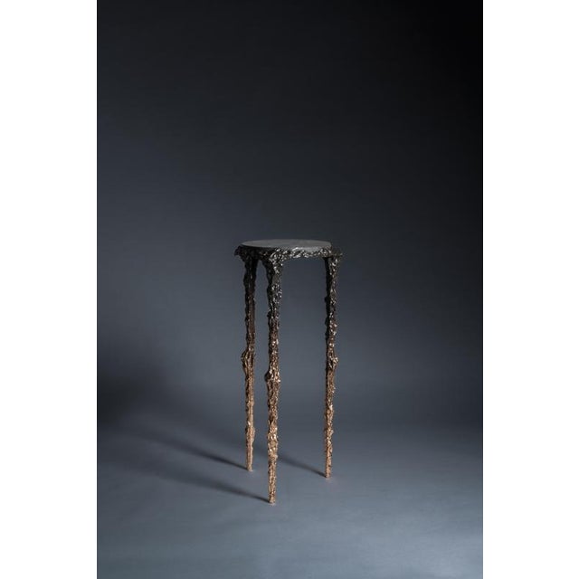 Small Shes Lost Control Pedestal in Cast Bronze by William Guillon For Sale - Image 4 of 17
