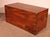 Camphor Wood Marine Chest with Double Locks and Camphor Wood Top, 19th Century For Sale - Image 14 of 16