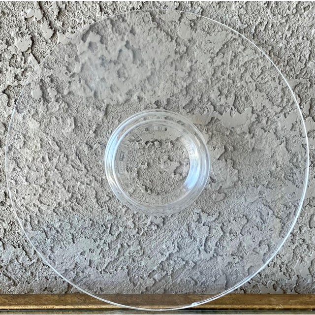 Textile Circa 1970 Whimsical Woven Ice Bucket in Pastels With Lucite Lid & Swivel Handle For Sale - Image 7 of 12