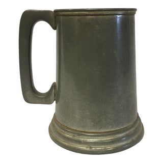 Antique Pewter Mug For Sale