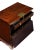 This unique, petite Asian chest is made of rosewood and decorated with ornate Korean brass. The combination of the richly...