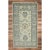 Turkish Oushak Rug Blue Green Floral Handwoven Rug 2'10" X 5'1" For Sale In Houston - Image 6 of 6