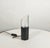 Italian Black Enameled Steel and Acrylic Glass Table Lamp, 1970s For Sale - Image 4 of 14