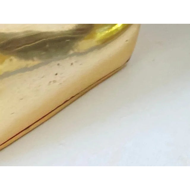 Gold Duck Sculptures in Brass, France, 1970s, Set of 3 For Sale - Image 8 of 11