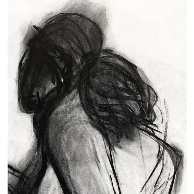 2020s Richly Drawn Charcoal Figurative Drawing - Contemporary For Sale - Image 5 of 5