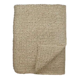 Ann Gish Silk Knitted Throw Blanket