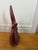 Vintage Haeger Mauve Pink Ceramic Flying Fish Statue