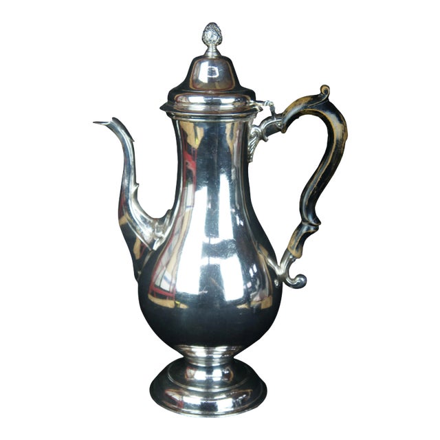 18th Century Antique English Sterling Silver George III Chocolate or Coffee Tea For Sale