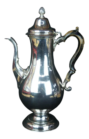 18th Century Antique English Sterling Silver George III Chocolate or Coffee Tea