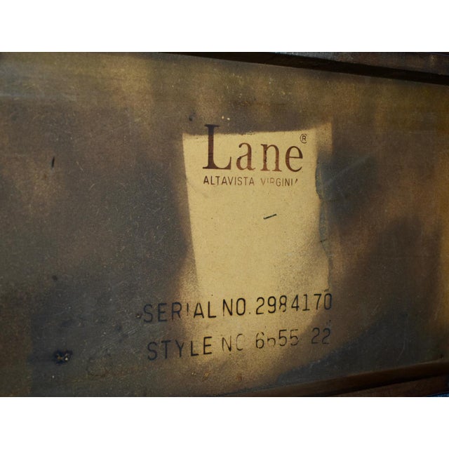 Vintage Lane Pair of Diminutive Chippendale Style Mahogany Two Drawer Chest of Drawers For Sale - Image 11 of 11