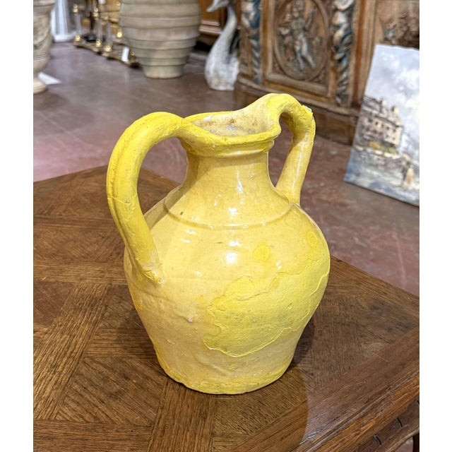 Bring the warmth and rustic character of Southern France to a kitchen, dining room, or collection with this antique...