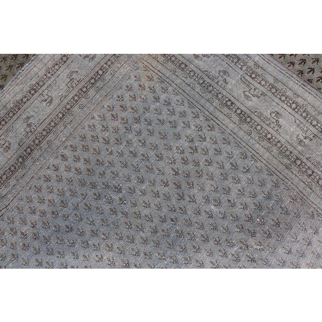Antique Persian Tabriz Rug With Subtle All-Over Paisley Design 7'2" X 10'2" For Sale - Image 11 of 11