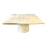 Vintage Karl Springer Goat Skin Dining Table For Sale