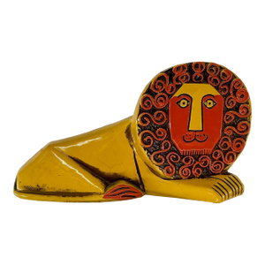 1960s Vintage Lion Coin Bank by Pride Creations