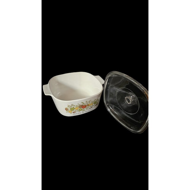 Corning Inc. Vintage "Spice of Life" by Corning Bake/Serve Ware - Set of 4 For Sale - Image 4 of 12