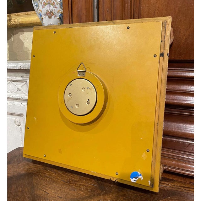 White Mid-Century French Louis XV Carved Giltwood Wall Barometer For Sale - Image 8 of 10